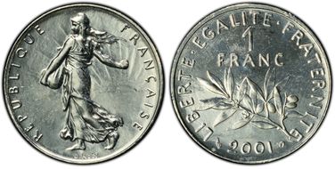 2001 1 Fr Gad-474 MS67