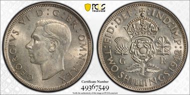 1942 Florin S-4081 MS61