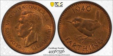 1940 1/4D S-4116 MS64RB