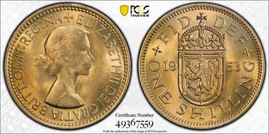 1953 Shil S-4140 Scottish Rev MS63