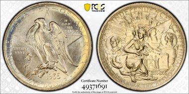 1935 50C Texas MS67+