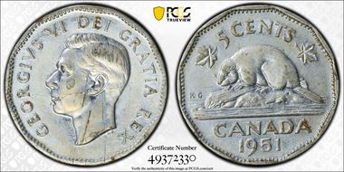 1951 5C High Relief N1