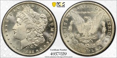 1882-CC $1 MS63