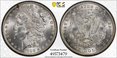 1898-O $1 MS65