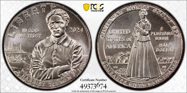 2024-D 50C Harriet Tubman First Strike MS69