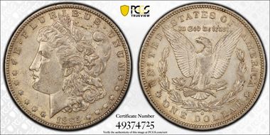 1895-O $1 AU55