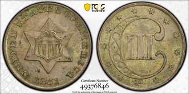 1851 3CS MS63