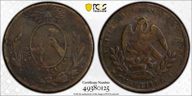 1856 1/4 R Est. Guanaxuato KM-352 N1BN