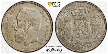 1873 5 Fr KM-24 Position A AU55