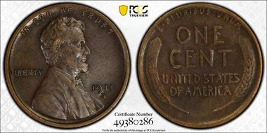 1911-D/D 1C RPM, FS-503 AU53BN