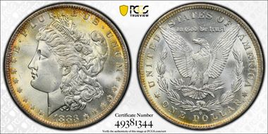 1883-O $1 MS66