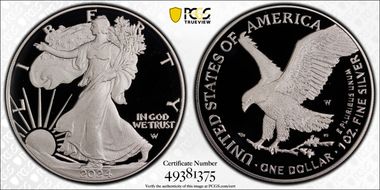 2024-W  $1 Silver Eagle PR69DCAM
