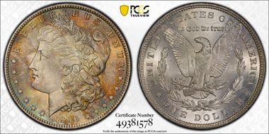 1896 $1 MS65