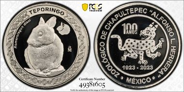 2023-Mo Medal Chapultepec Zoo Ag Teporingo SP70