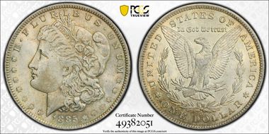 1885-O $1 MS64