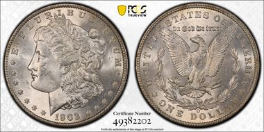 1903-O $1 MS63