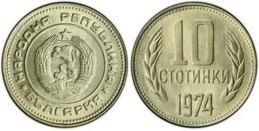 1974 10 St KM-87 MS67