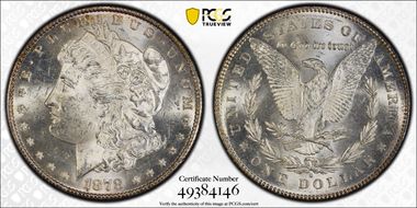 1878-S $1 MS63