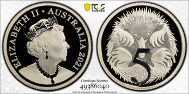 2021 5C Silver PR69DCAM