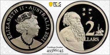 2021 $2 Ag PR70DCAM