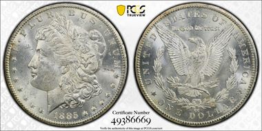 1885-CC $1 MS62