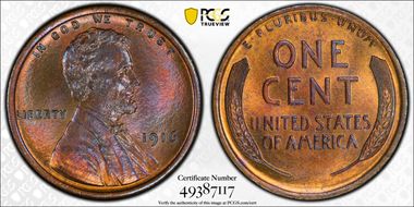 1916 1C MS65BN