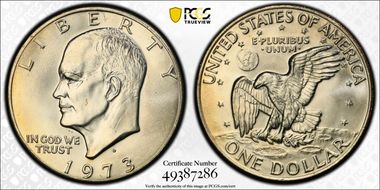 1973-D $1 MS65