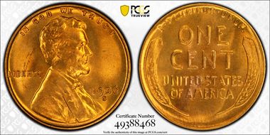 1936-S 1C MS66RD