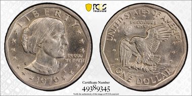 1979-P SBA$1 Wide Rim, FS-301 MS62