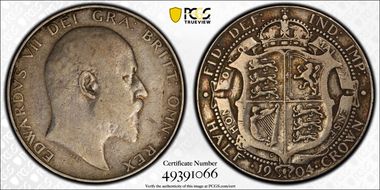 1904 1/2 Cr S-3980 VF30