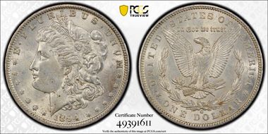 1894-O $1 AU58