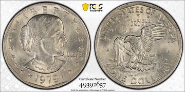1979-D SBA$1 MS63