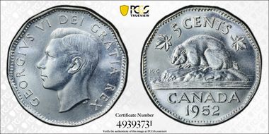 1952 5C MS62