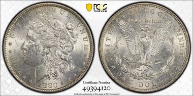 1880 $1 MS61