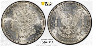 1880-S $1 MS62