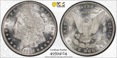 1881-O $1 MS62