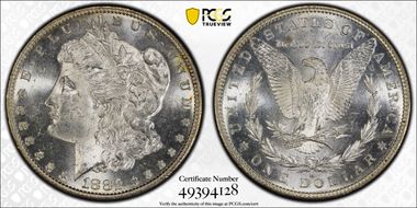 1882-S $1 MS64