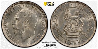 1914 6D S-4014 MS65