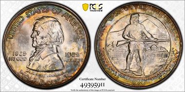1925 50C Fort Vancouver MS67