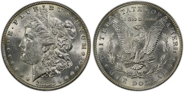 1883 $1 MS62