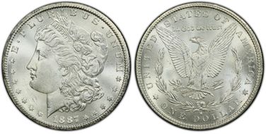 1887-S $1 MS63