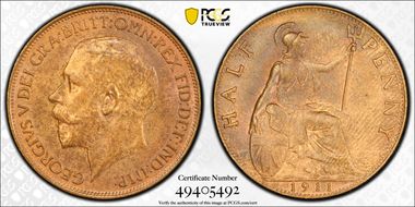 1911 1/2D S-4056 MS63RB