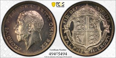 1911 1/2 Cr S-4011 PR63