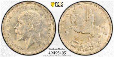 1935 Crown S-4048 .500 Silver MS63
