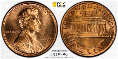 1972 1C MS66RD