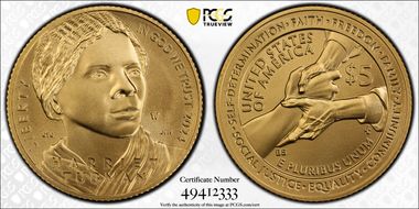 2024-W $5 Harriet Tubman First Strike MS70