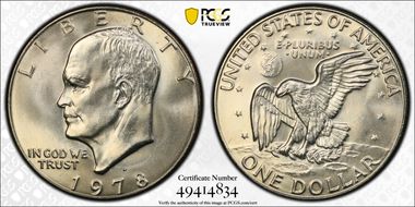 1978-D $1 MS65