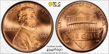 2022 1C Shield MS69RD