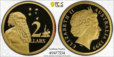 1999 $2 PR69DCAM