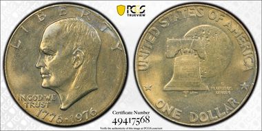 1976 $1 Type 1 MS64